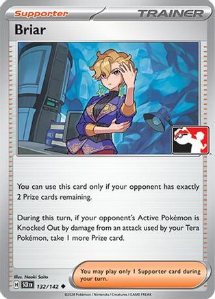 Briar 132/142 - Prize Pack Series Cards Holofoil