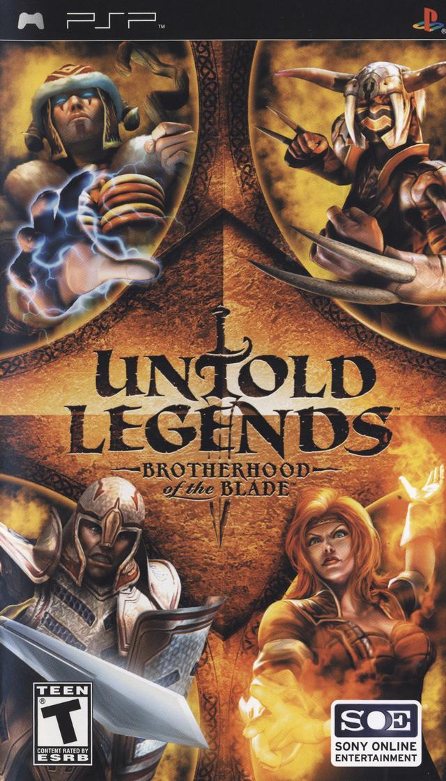 Untold Legends Brotherhood of the Blade (PSP)