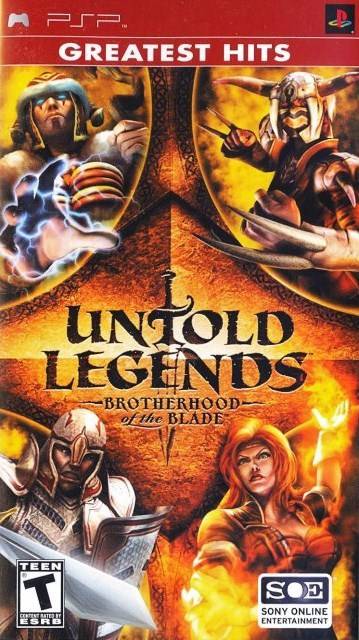 Untold Legends Brotherhood of the Blade Greatest Hits (PSP)