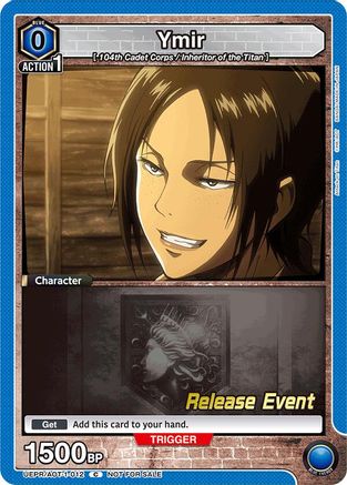Ymir (012) (UEPR/AOT-1-012) - UE10BT Attack on Titan Release Event Cards