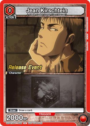 Jean Kirschtein (083) (UE10BT/AOT-1-083) - UE10BT Attack on Titan Release Event Cards
