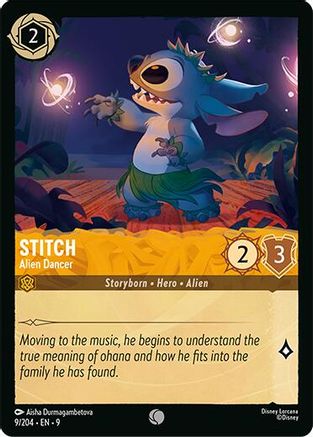 Stitch - Alien Dancer (9/204) - Fabled