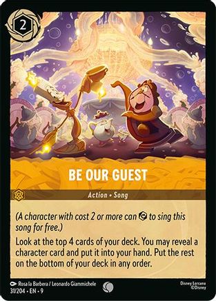 Be Our Guest (31/204) - Fabled Cold Foil