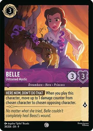 Belle - Untrained Mystic (39/204) - Fabled Cold Foil