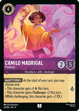 Camilo Madrigal - Prankster (52/204) - Fabled Cold Foil
