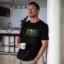 Hawaiian Tee For Men Van Gogh Sunflower Tee Crew Neck 100% Cotton