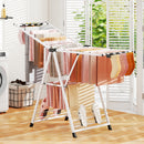 64 Inches Clothes Drying Rack with Height Adjustable Wings