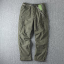 Windproof Waterproof Men's Straight Winter Pants