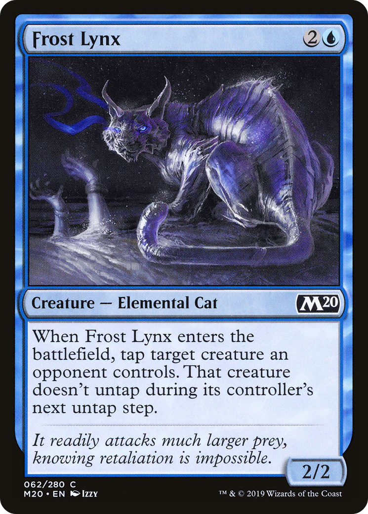 Frost Lynx (M20-062) - Core Set 2020 Foil