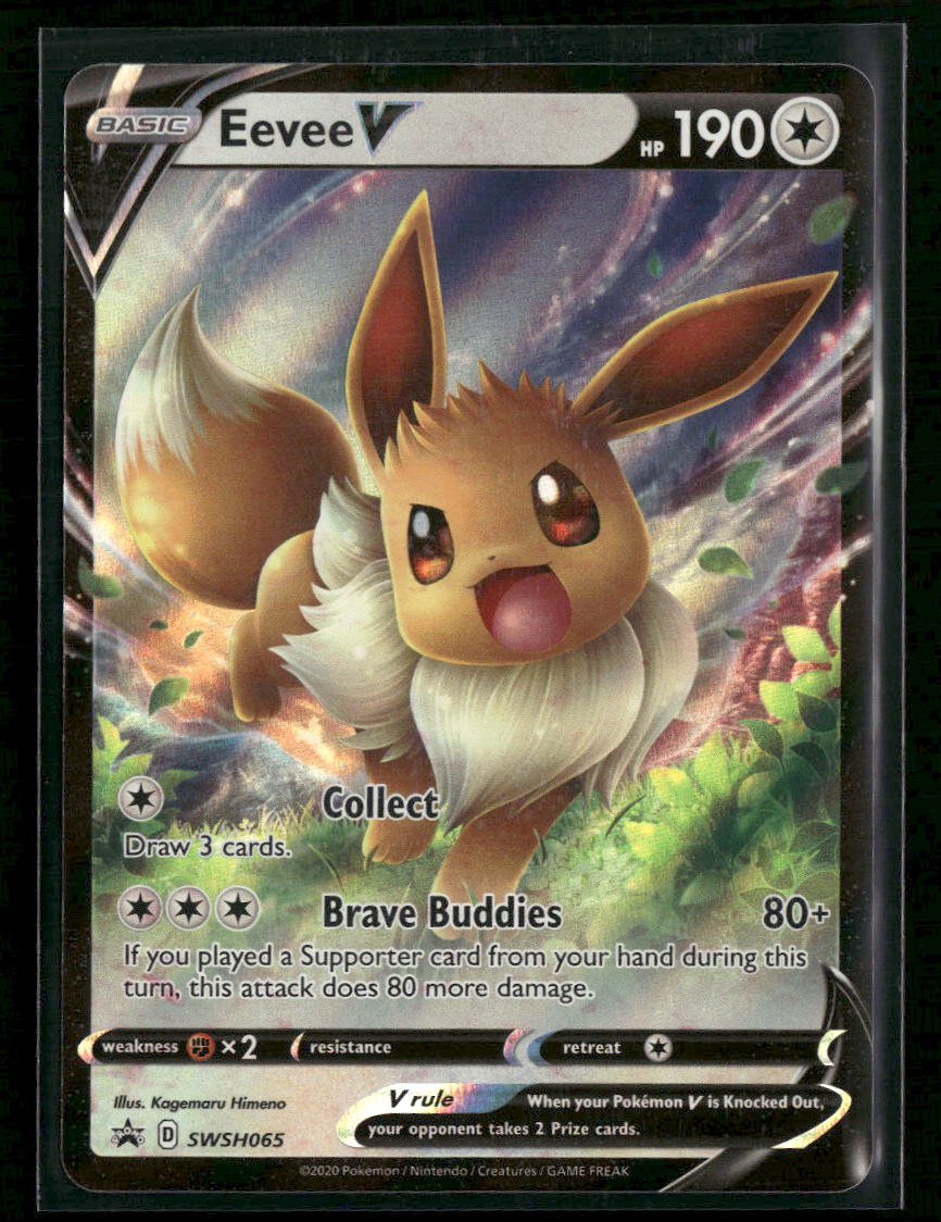 SWSH: Sword & Shield Promo Cards Eevee V #SWSH065
