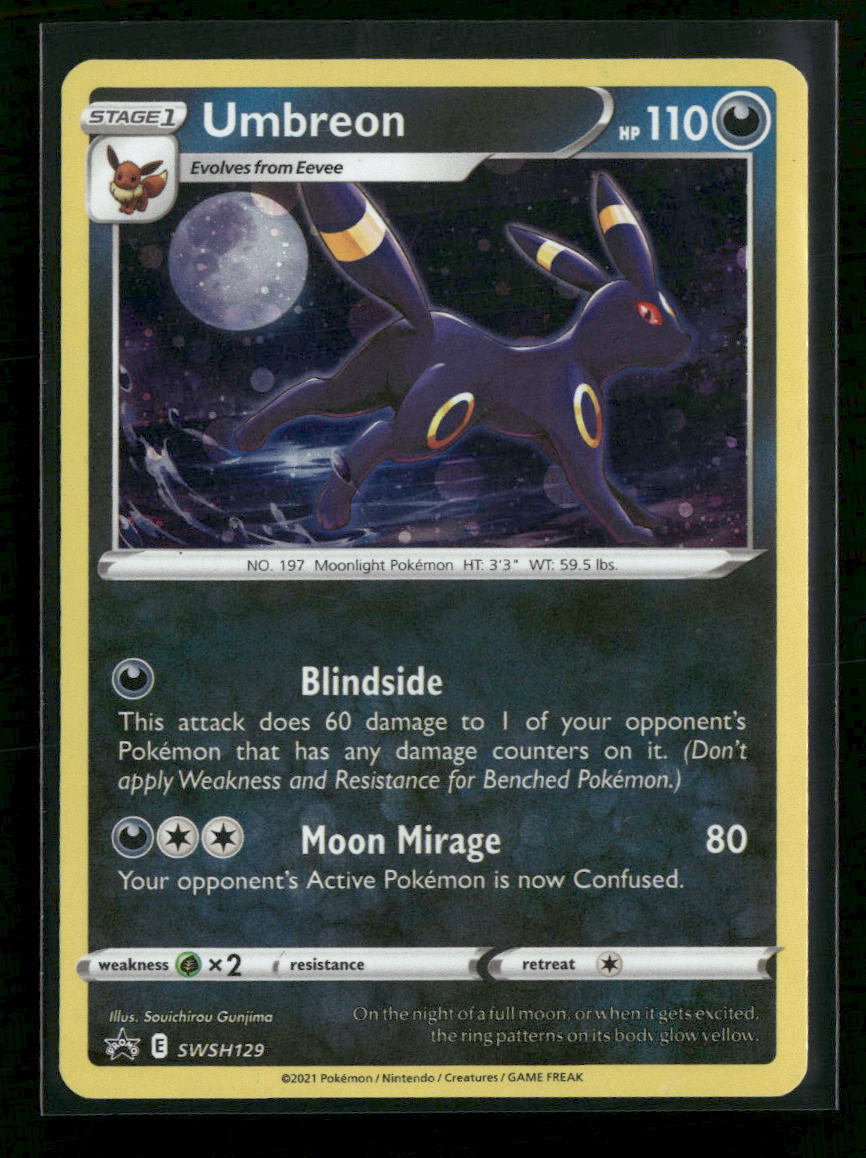 SWSH: Sword & Shield Promo Cards Umbreon #SWSH129