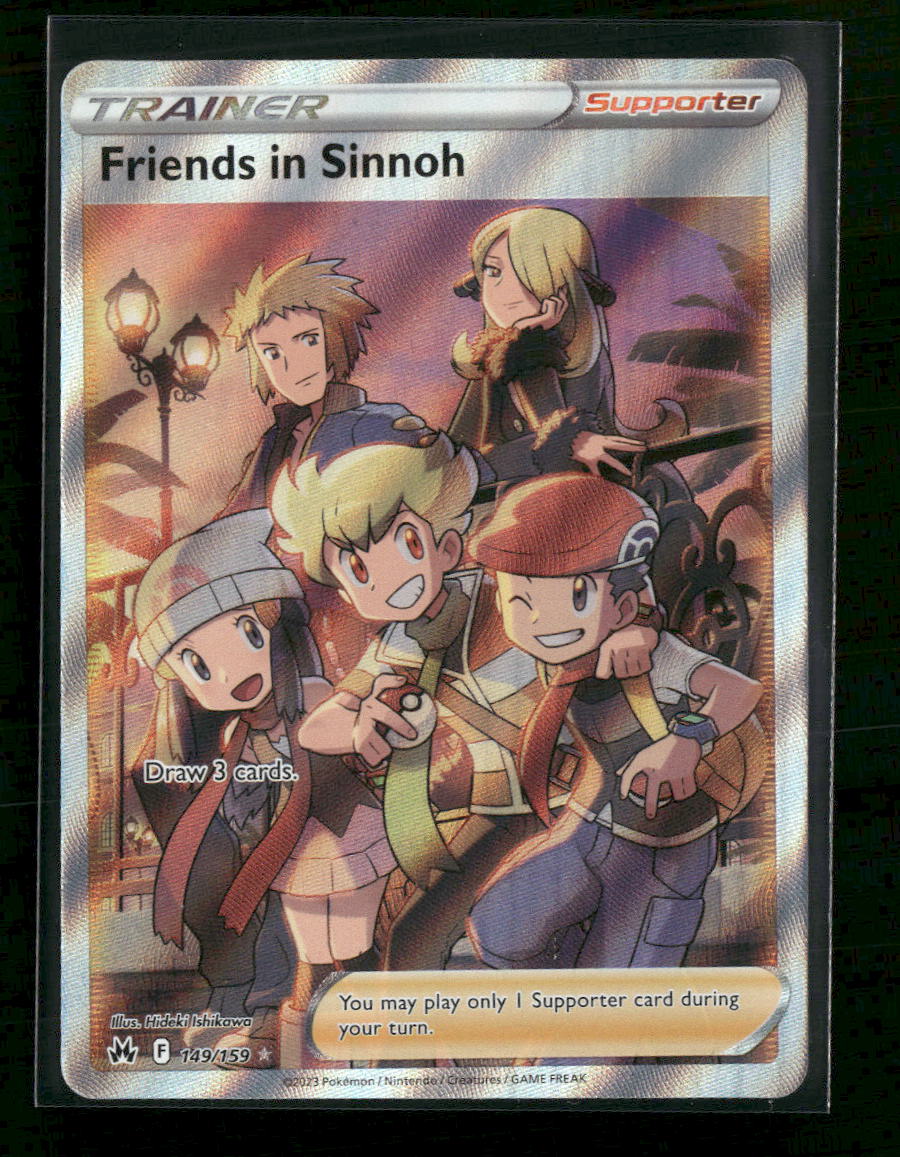 SWSH: Crown Zenith Friends in Sinnoh (Full Art) #149/159