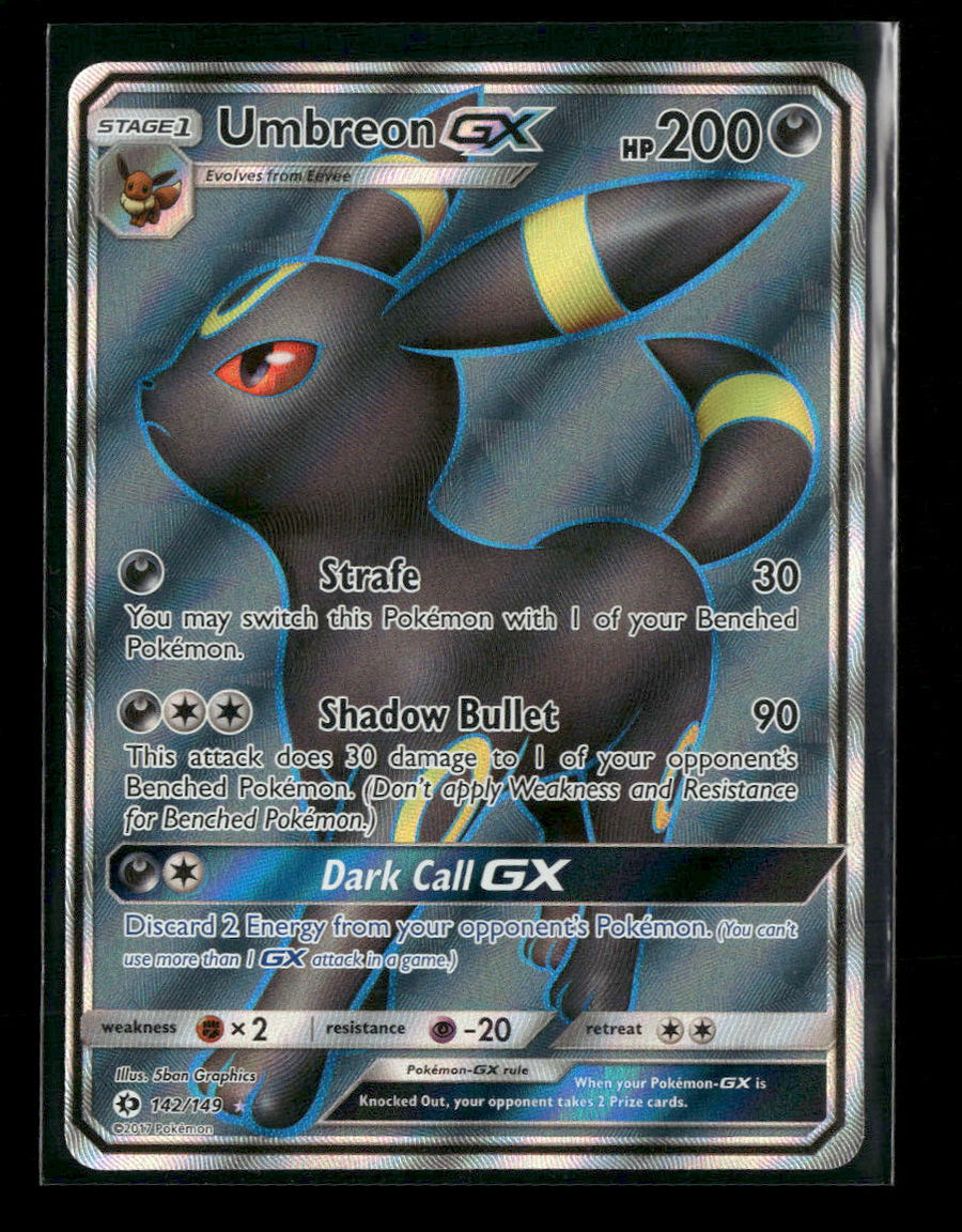 SM Base Set Umbreon GX (Full Art) #142/149