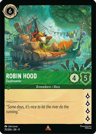 Robin Hood - Daydreamer (70/204) - Fabled Cold Foil