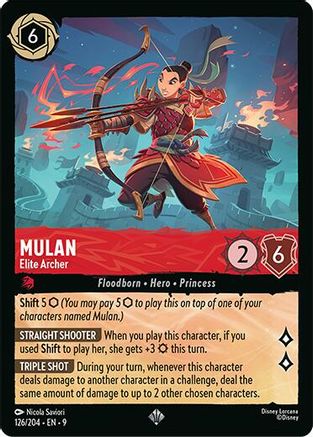 Mulan - Elite Archer (126/204) - Fabled