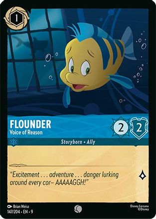 Flounder - Voice of Reason (147/204) - Fabled Cold Foil