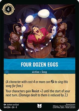 Four Dozen Eggs (164/204) - Fabled Cold Foil