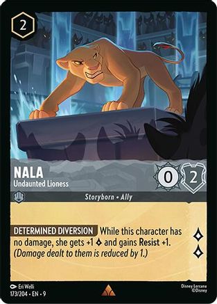 Nala - Undaunted Lioness (173/204) - Fabled Cold Foil