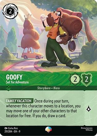 Goofy - Set for Adventure (Epic) (211/204) - Fabled Holofoil