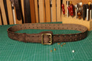 Cowhide Handmade Anti-allergy Men's Leather Belt