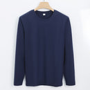 Double-sided Cotton T-shirt Casual Long-sleeve For Young Men