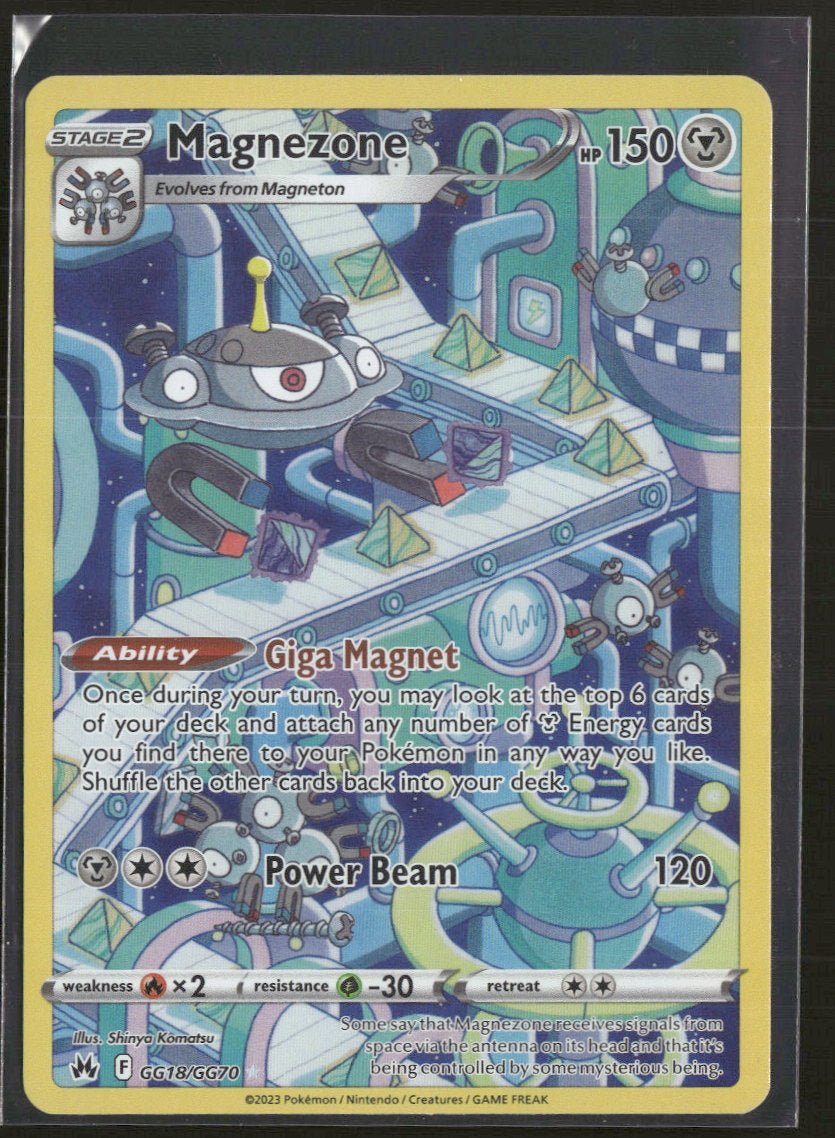SWSH: Crown Zenith: Galarian Gallery Magnezone #GG18/GG70