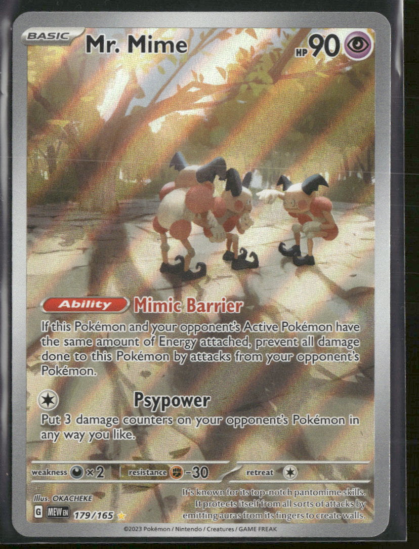 SV: Scarlet & Violet 151 Mr. Mime #179/165