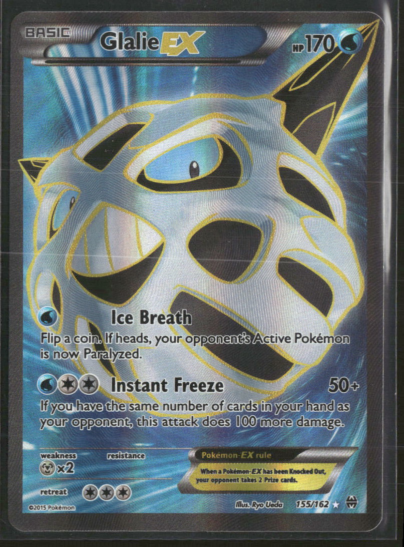 XY - BREAKthrough Glalie EX (Full Art) #155/162