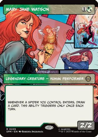 Mary Jane Watson (Borderless) (SPM-229) - Marvel's Spider-Man