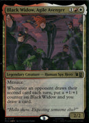 Commander: Marvel Super Heroes Black Widow, Agile Avenger (Surge Foil) #77