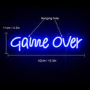 Decorative neon lights at night