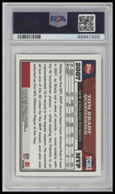 2008 Topps Chrome Xfractor Tom Brady 9 PSA #TC163