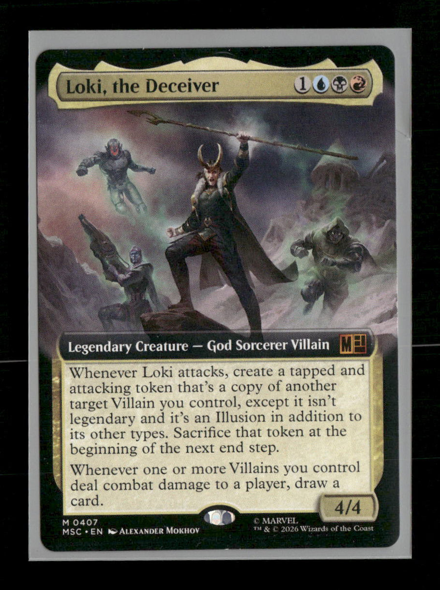 Commander: Marvel Super Heroes Loki, the Deceiver (Extended Art) #407
