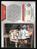 2025 Panini Prizm WNBA Top Tier Orange Pulsar Caitlin Clark #/75 #8 (Damaged)