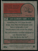 2024 Topps Heritage Real One Red Ink Auto Luis Tiant Auto #ROA-LT