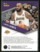 2022-23 Donruss Elite Spellbound Blue LeBron James #/99 #3