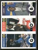 1996-97 Collector's Choice Mini-Cards Panels K Garnett / J O'Neal / K Bryant