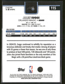 2025-26 Topps Chrome Gold RayWave Refractor Jalen Suggs #/50 #115