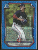2026 Bowman Chrome Prospects Mojo Blue Refractor Dasan Hill #/150 #BCP-88