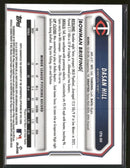 2026 Bowman Chrome Prospect Autographs Dasan Hill Auto #CPA-DH