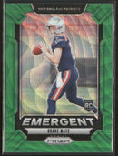 2024 Panini Prizm Emergent Green Wave Prizm Drake Maye #4