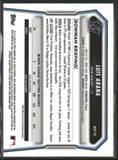 2026 Bowman Chrome Prospects Aqua Geometric Refractor Luis Arana #/125 #BCP-72