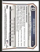 2026 Bowman Chrome Prospects Yellow Wave Refractor Kevin McGonigle #/75 #BCP-145