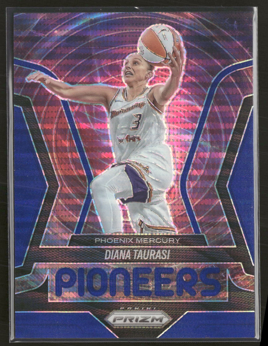 2025 Panini Prizm WNBA Pioneers Blue Pulsar Prizms Diana Taurasi #/199 #6