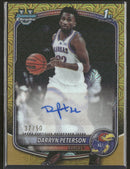 2025-26 Bowman Chrome Prospect Gold Geometric Darryn Peterson #/50 Auto #CPA-DP