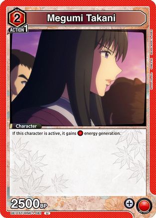 Megumi Takani (081) (UE11ST/RNK-1-081) - UE11ST Rurouni Kenshin Starter Deck