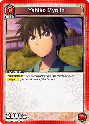 Yahiko Myojin (UE11ST/RNK-1-107) - UE11ST Rurouni Kenshin Starter Deck