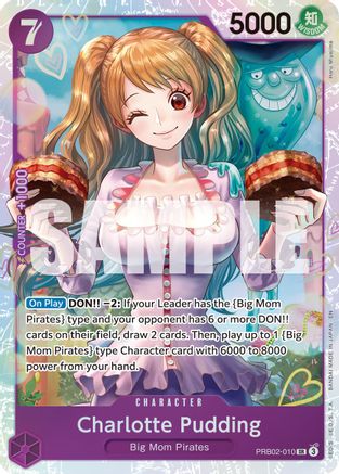 Charlotte Pudding (PRB02-010) - Premium Booster -The Best- Vol. 2 Foil