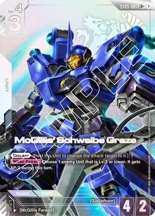 McGillis' Schwalbe Graze (LR+) (ST05-007) - Starter Deck 05 Iron Bloom Holofoil