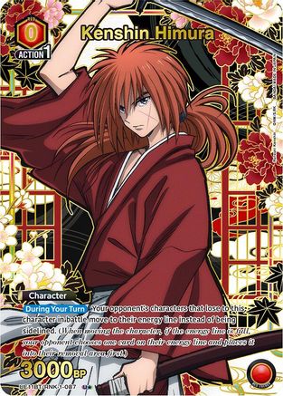Kenshin Himura (087) (U*) (UE11BT/RNK-1-087) - UE11BT Rurouni Kenshin Foil